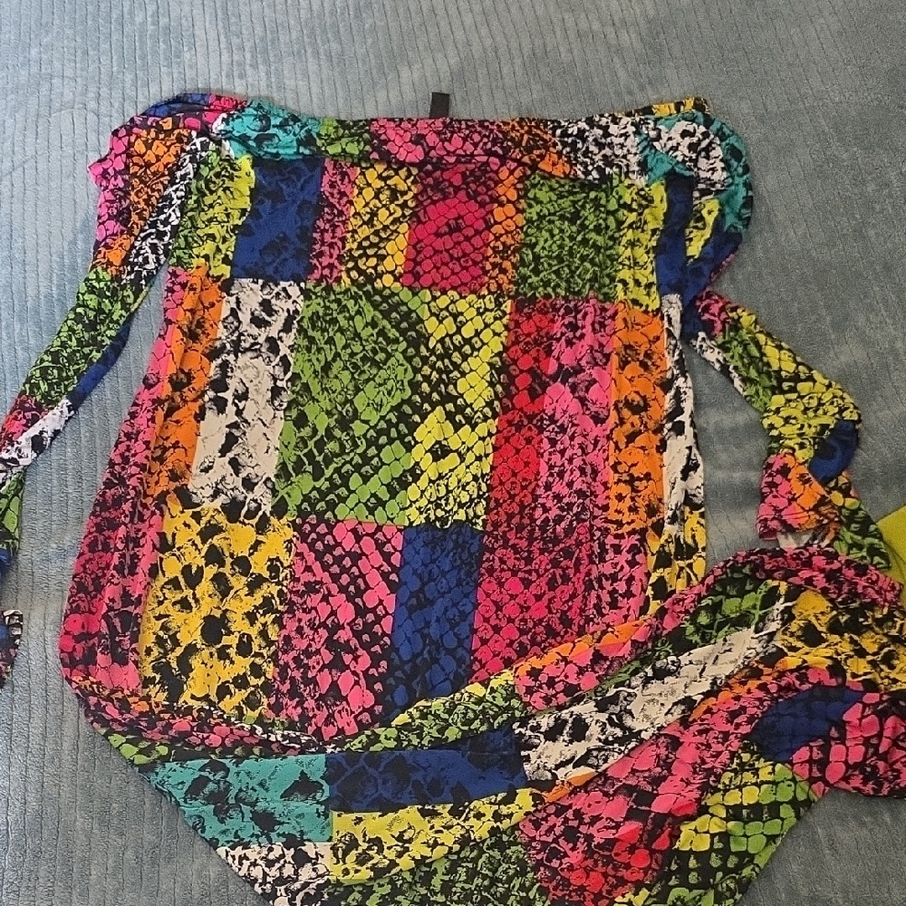 Colorful Patchwork Dress
